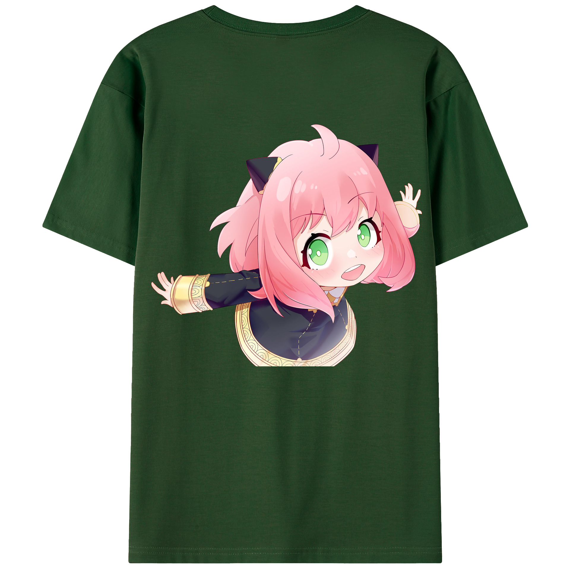 （画像用） SPY×FAMILY间谍家家酒 綿100％半袖Tシャツ（背面プリント）